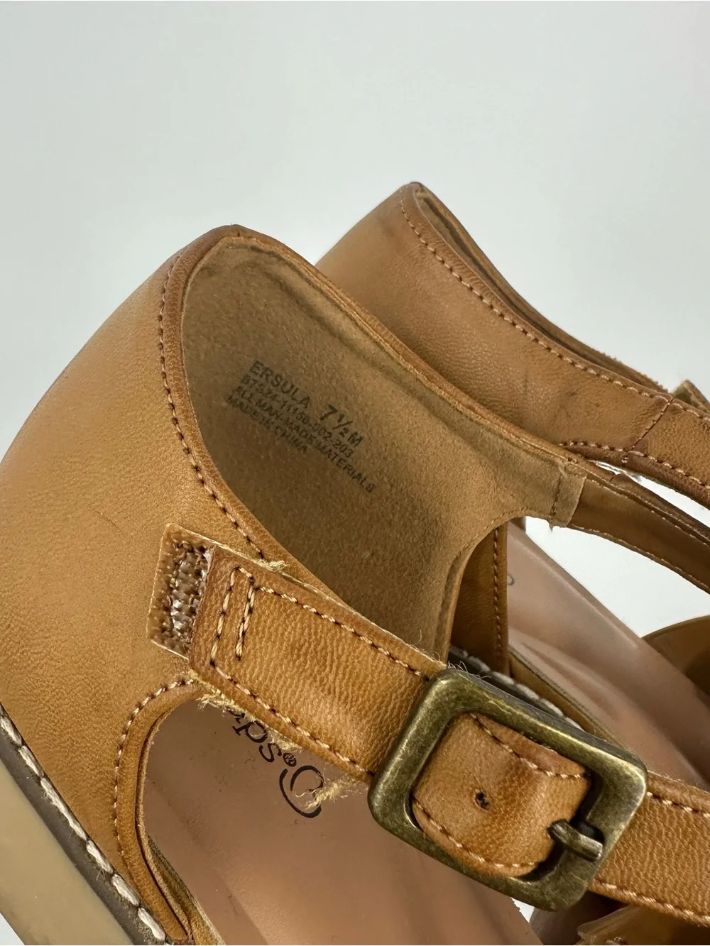 Baretraps Tan Boho Fisherman Gladiator Sandals Size Women's 7.5
